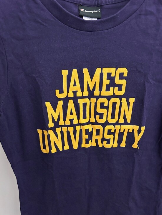 Champion Women's Small T-shirt James Madison University Short Sleeve - Picture 6 of 8